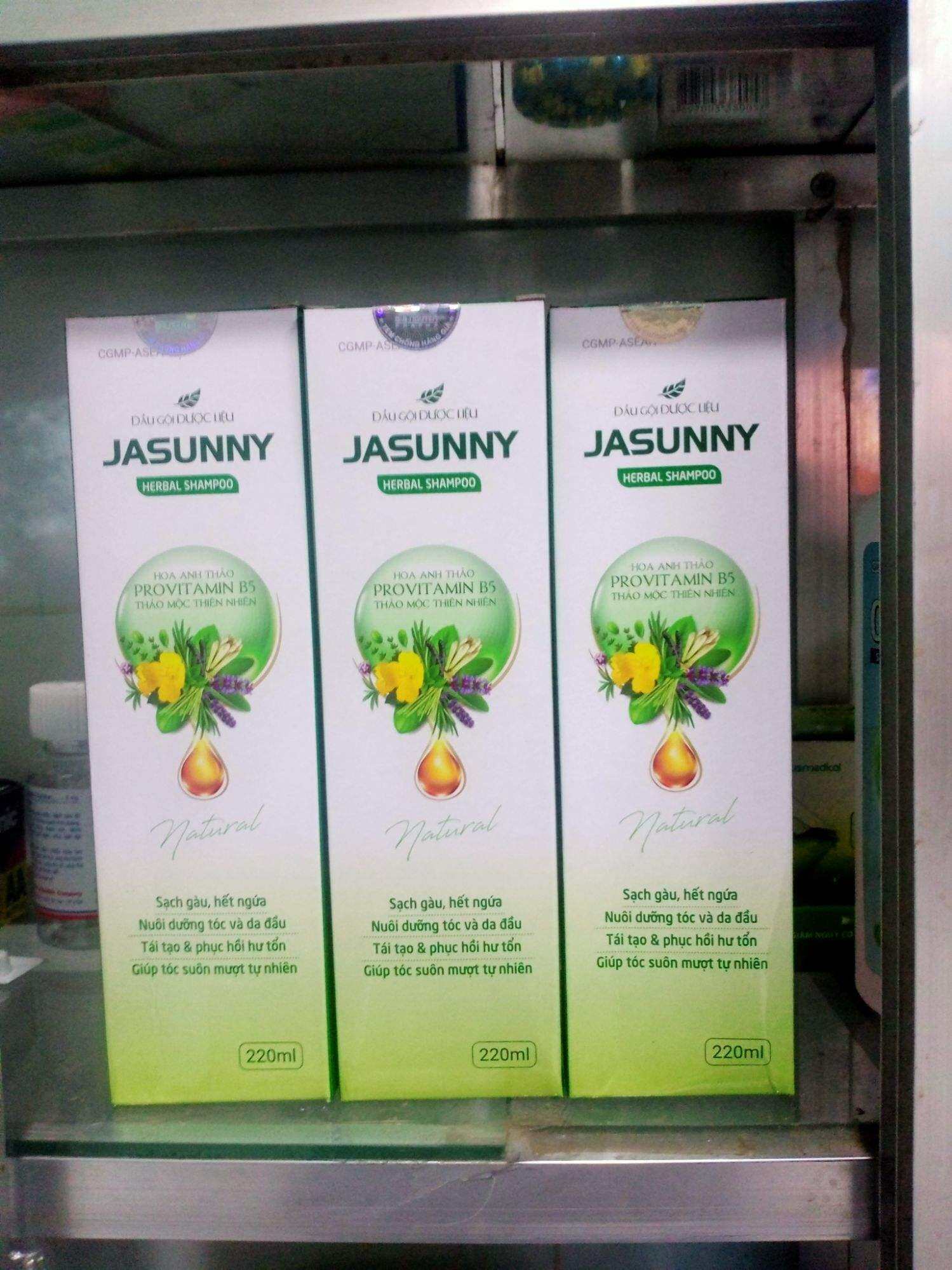 Jasunny dầu  gội dược liệu chai 220ml
