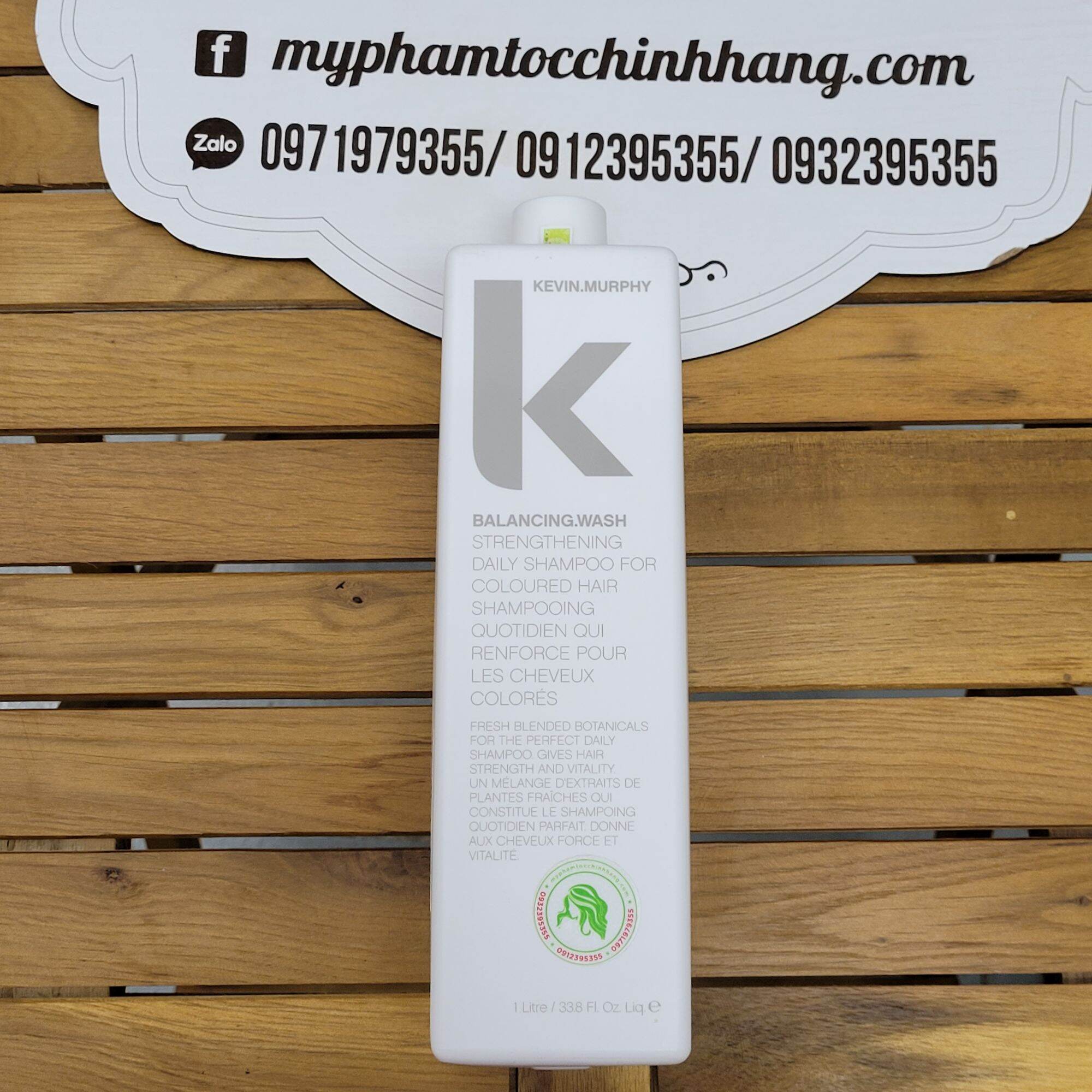 0dầu gội hàng ngày kevin.murphy cân bằng dầu da đầu