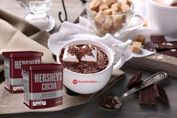 [HCM]Bột cacao nguyên chất Hersheys Mỹ 226g