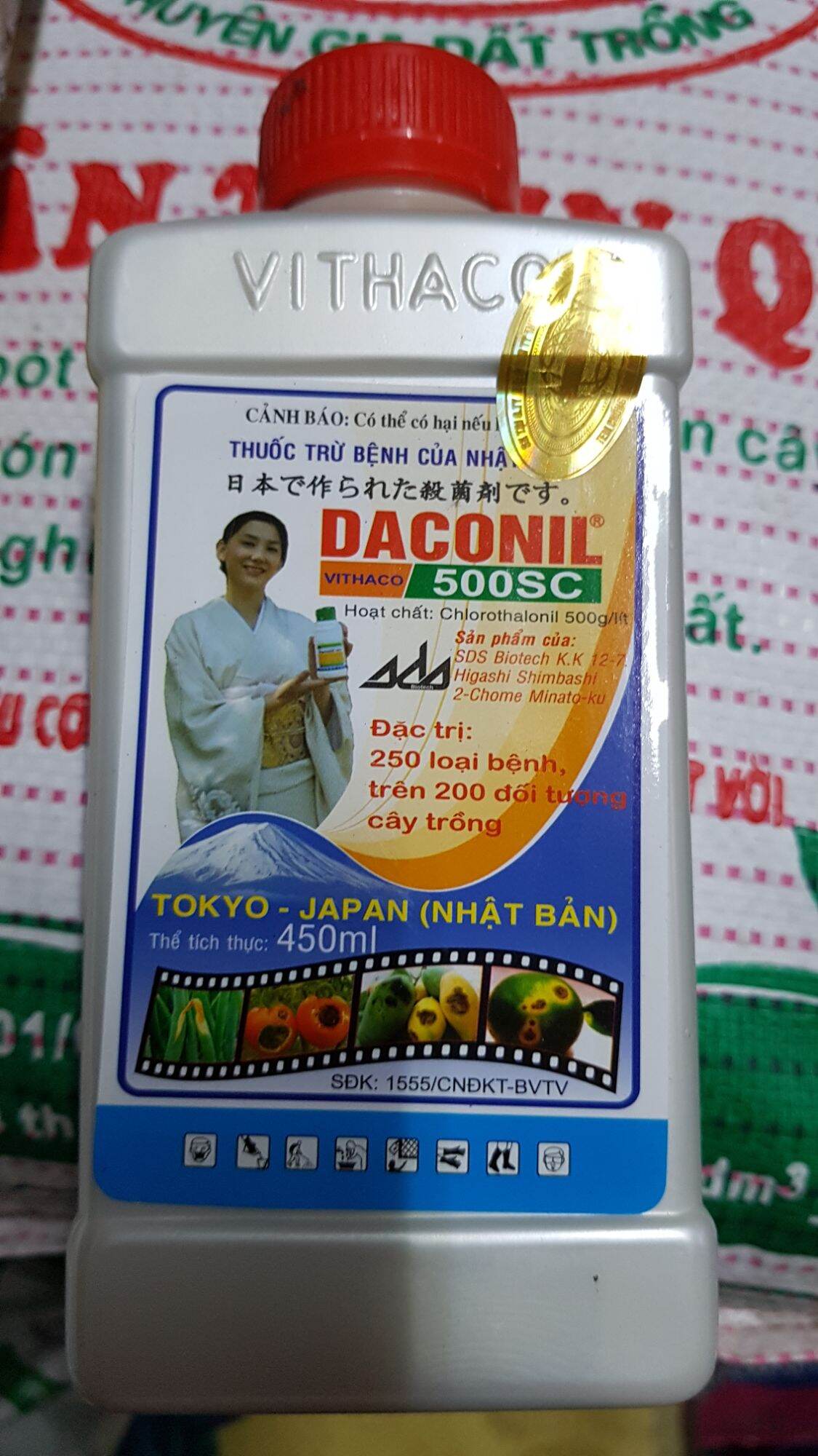 Thuốc trừ nấm bệnh daconil 500sc 450ml