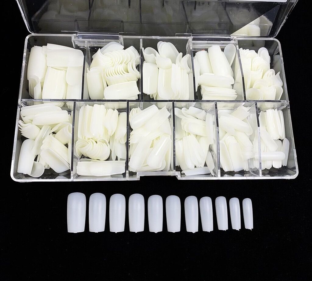 Móng úp vuông nhám HSM chính hãng 500pcs