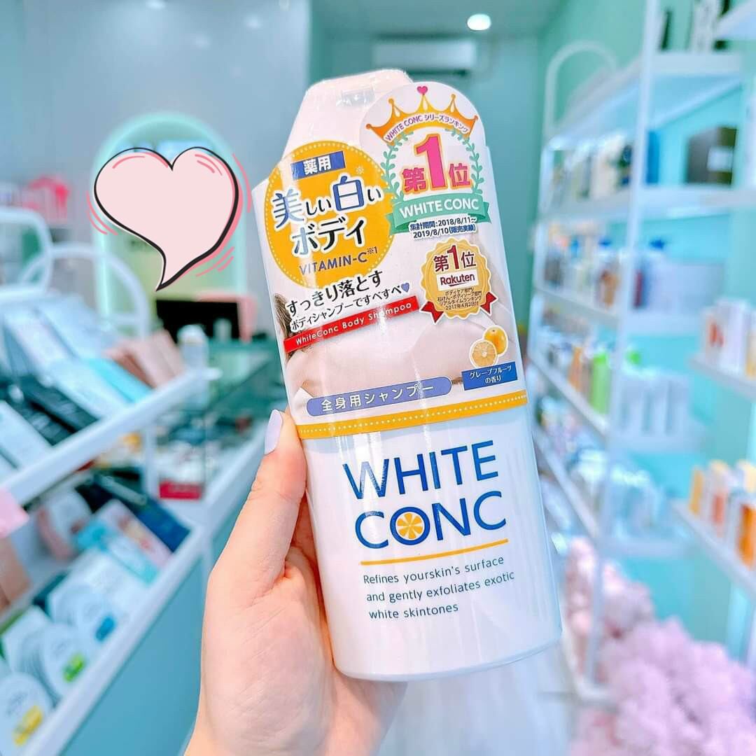 Sữa tắm white conc
