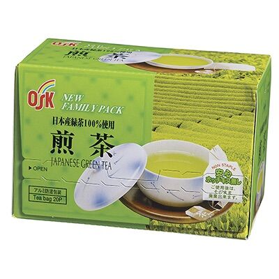 [Ichiban Market] Osk New Family Sencha Green Tea Bags 2g X 20 Packs