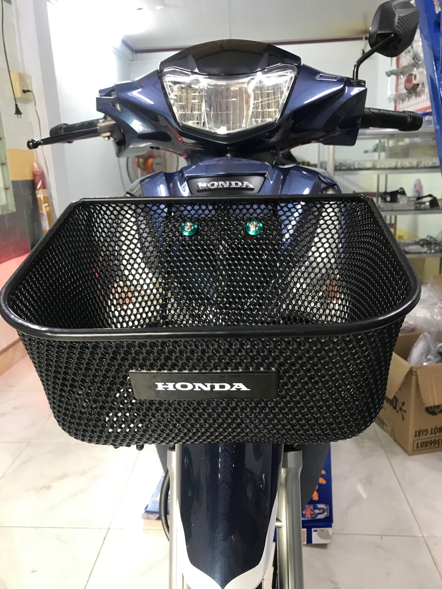 Combo nạ + rổ + bas + khoe nhỏ dành cho future wave 125i (2017-2022)