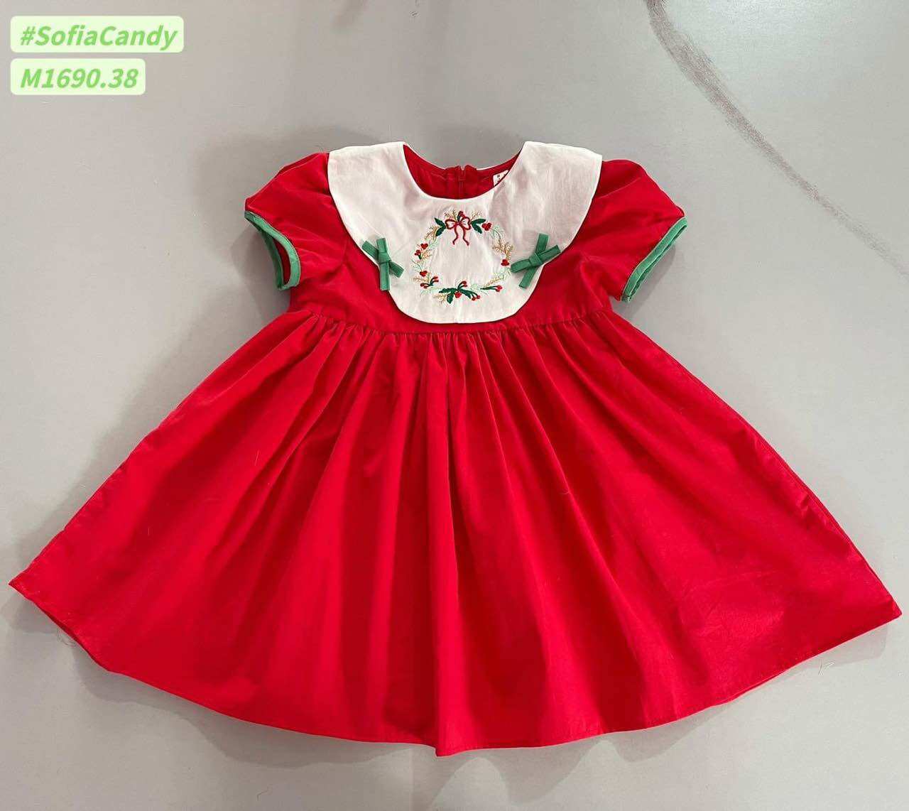 Váy Gấu Dâu Babydol 10-42Ki