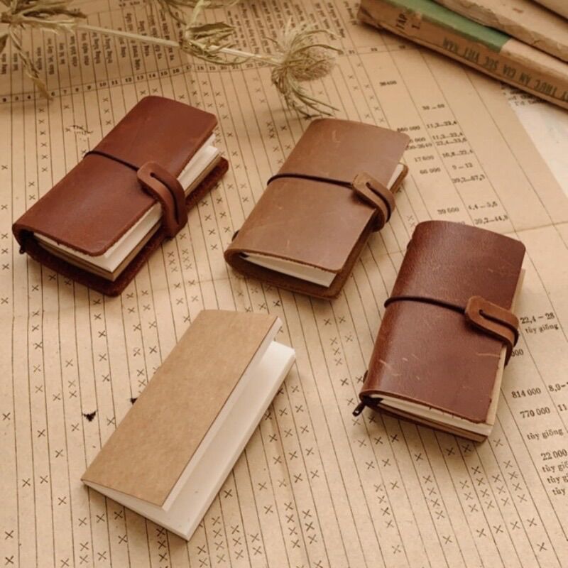 Sổ da size tini - traveler's notebook tini size - lam art