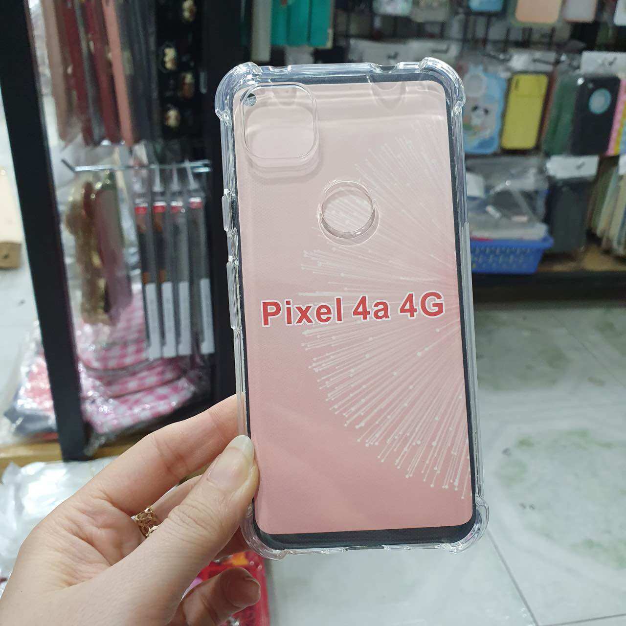 Ốp lưng dẻo Google Pixel 4, Pixel 4A 4G trong chống sốc