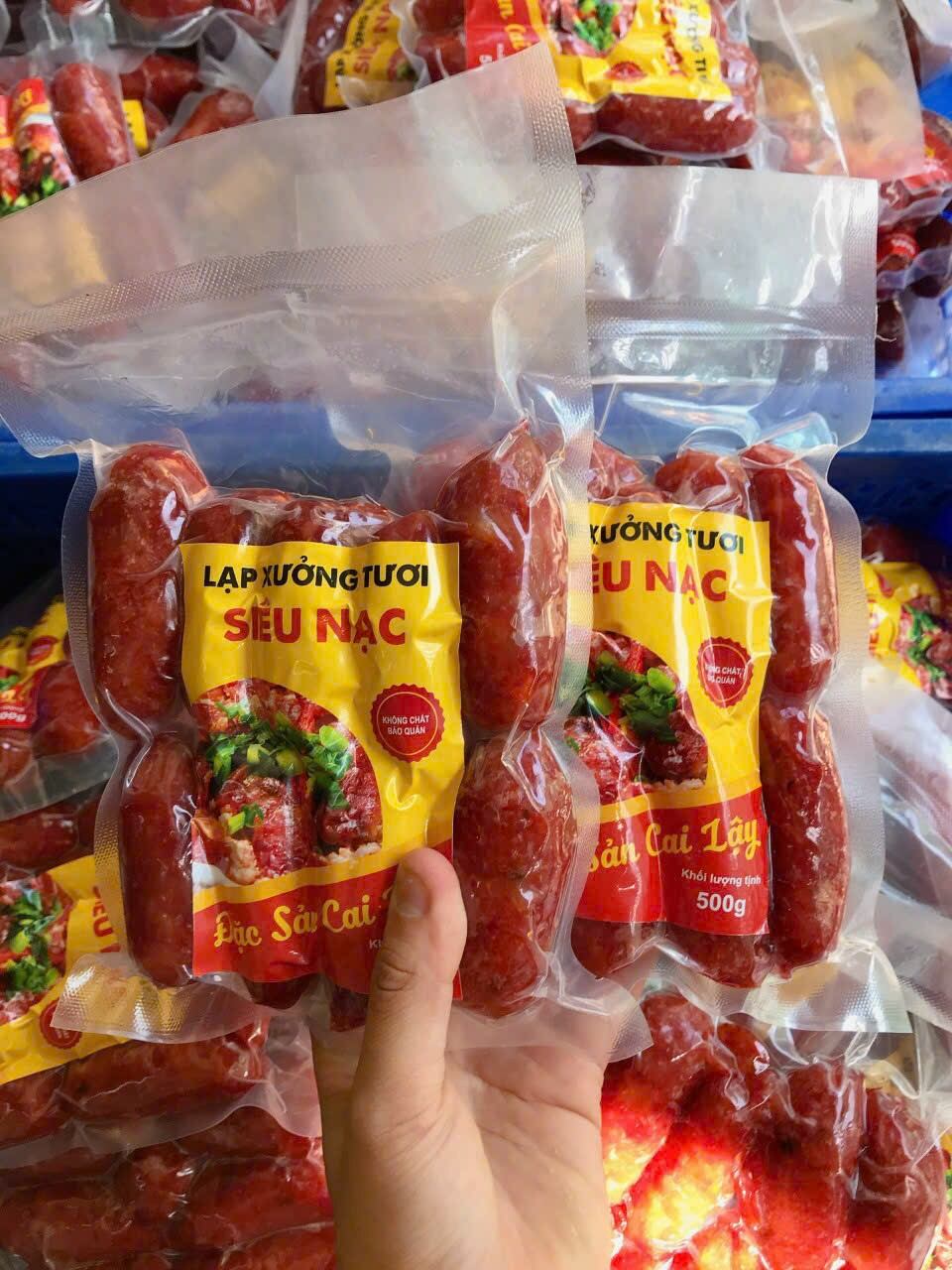 1kg lạp xưởng tươi siêu nạc