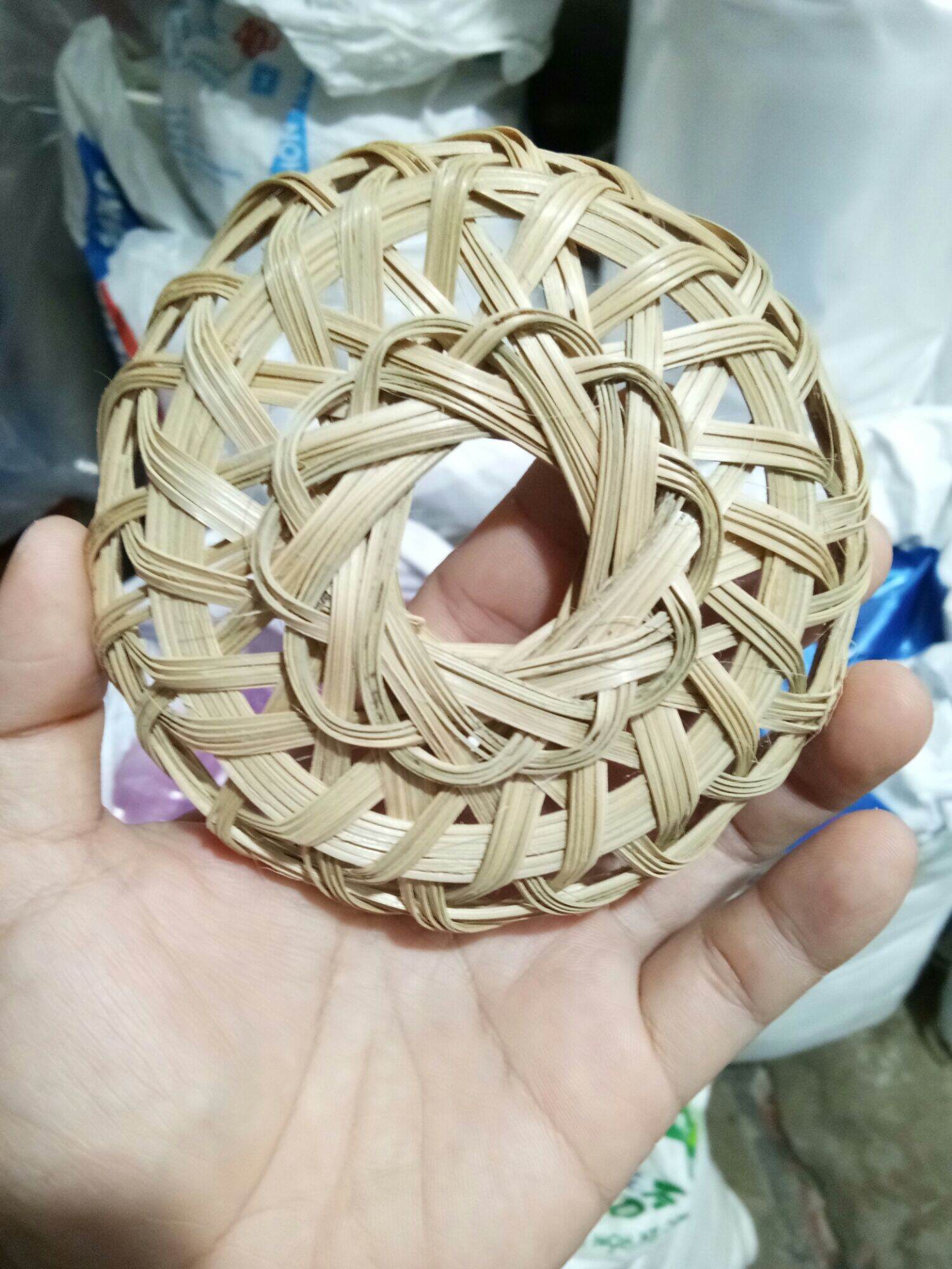 Ghế nồi bằng tre size mini siêu cưng