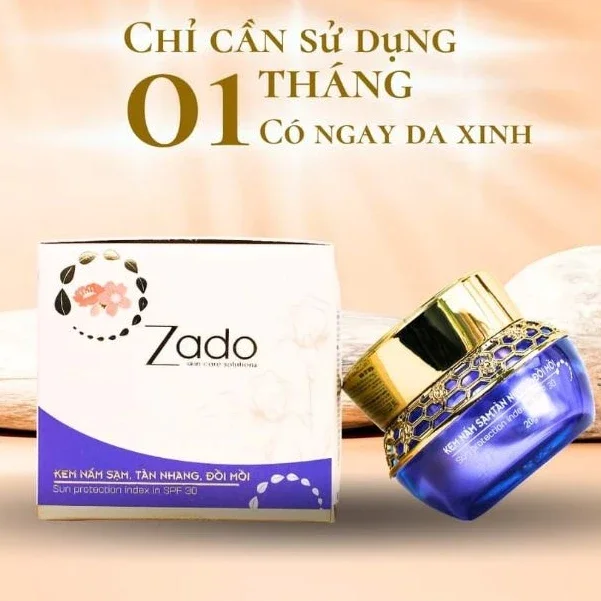 Kem Zado Nám Sạm Tàn Nhang 20g