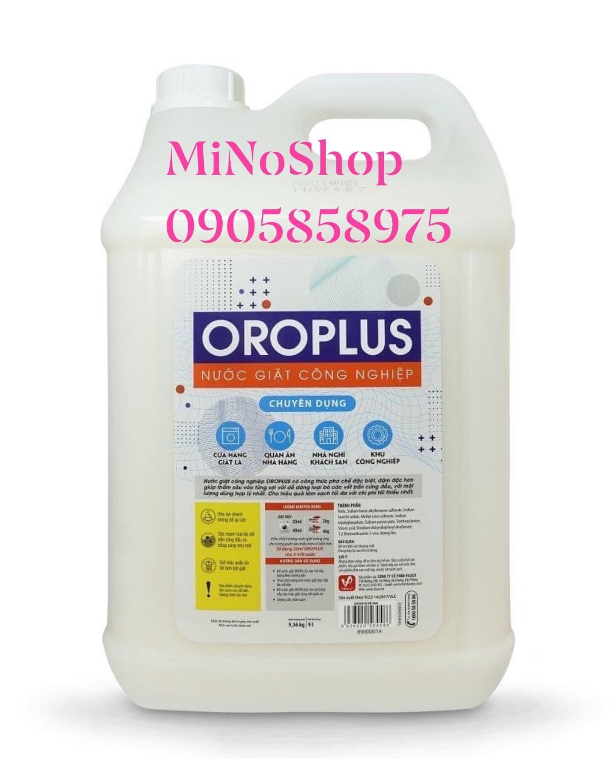 Hot hot hot hot ♥️♥️♥️♥️♥️ nước giặt công nghiệp oroplus 9,36kg p