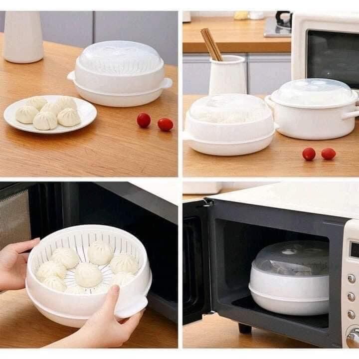 Khay hấp lò vi sóng việt nhật