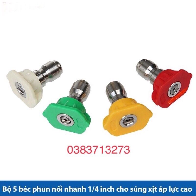 Bộ 4 bét xịt rửa xe