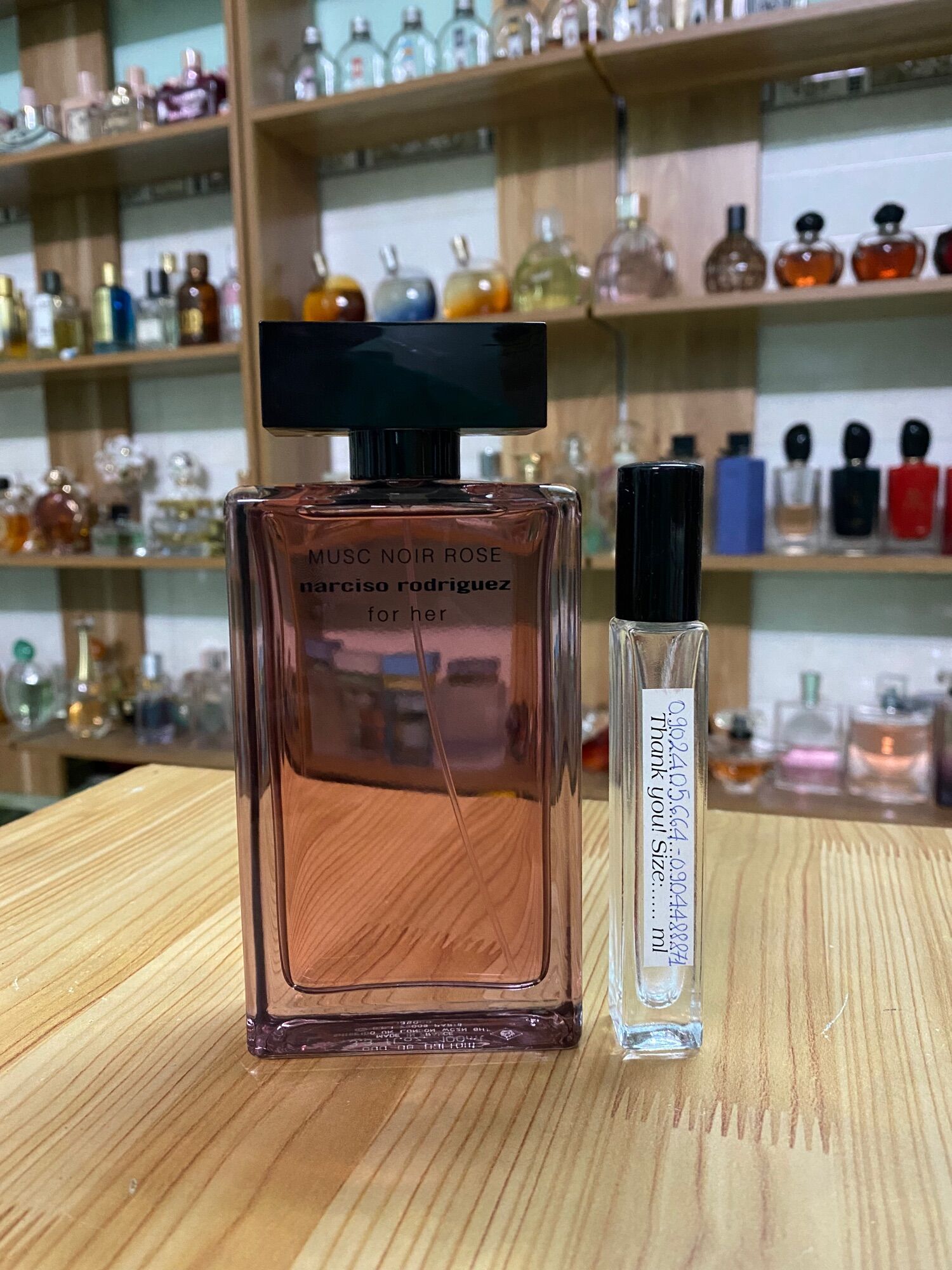 [Mẫu chiết]Nước hoa Nữ Narciso Musc Noir Rose EDP