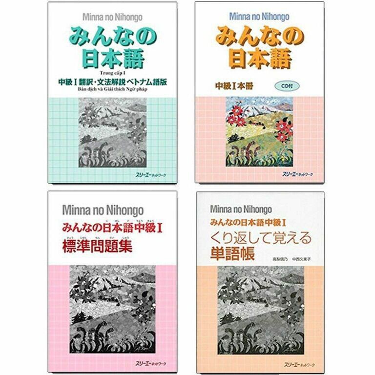 Sách - minna no nihongo trung cấp 1