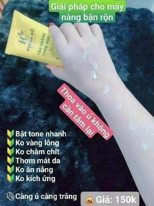 Tắm trắng thảo mộc Huỳnh Đỗ