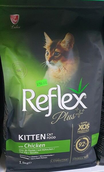 Hạt Reflex Plus cho mèo 1.5kg (Thổ Nhỹ Kỳ)