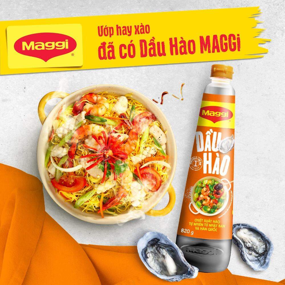 Dầu hào Maggi chai 820g ( date 3/2024)