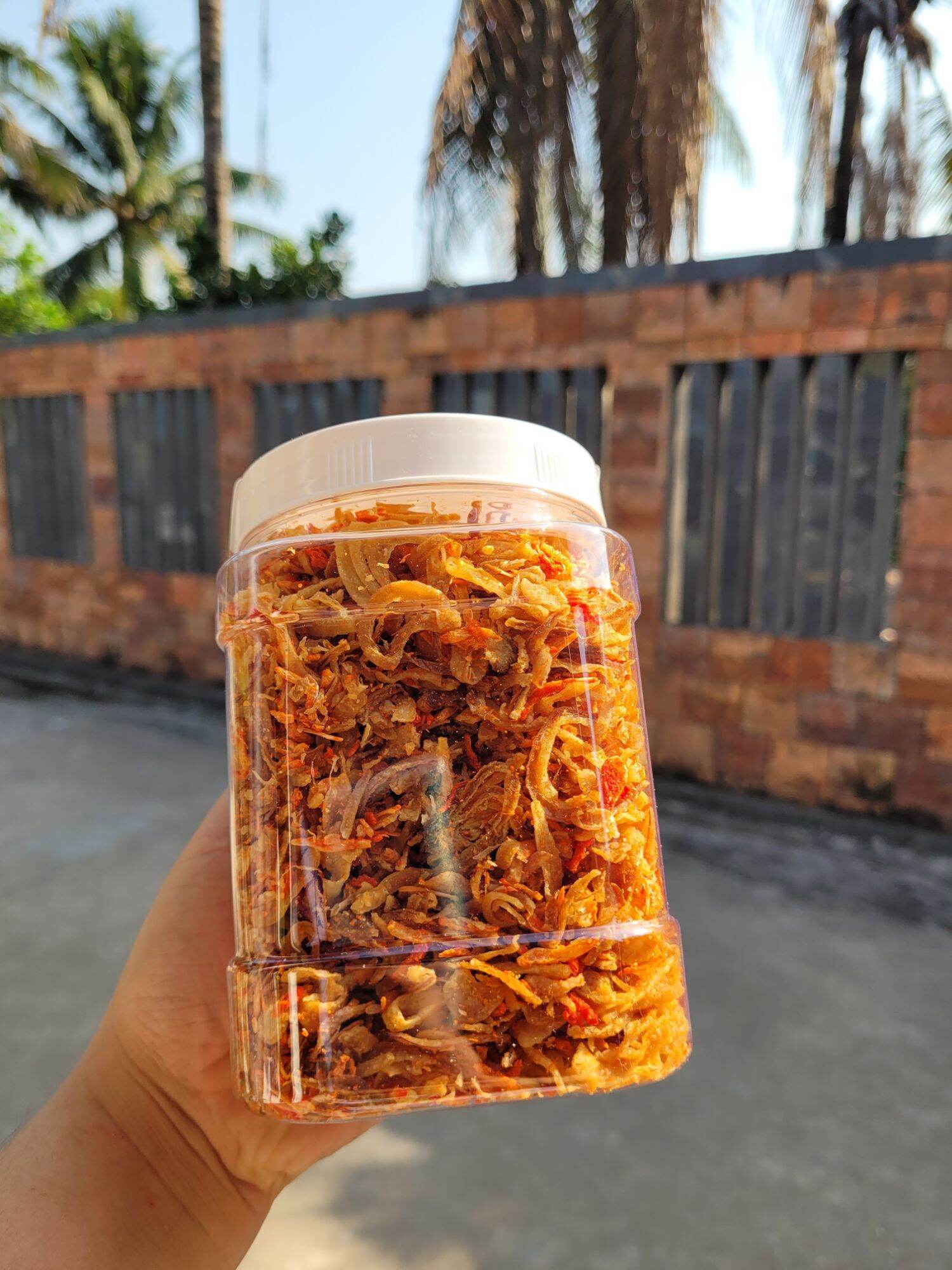 Hủ 400g muối ruốc hành phi loại ngon