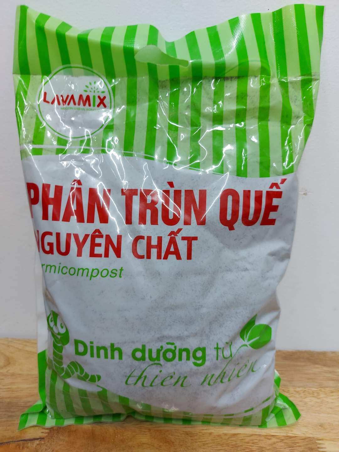 Phân trùn quế nguyên chất LavaMix gói 2kg
