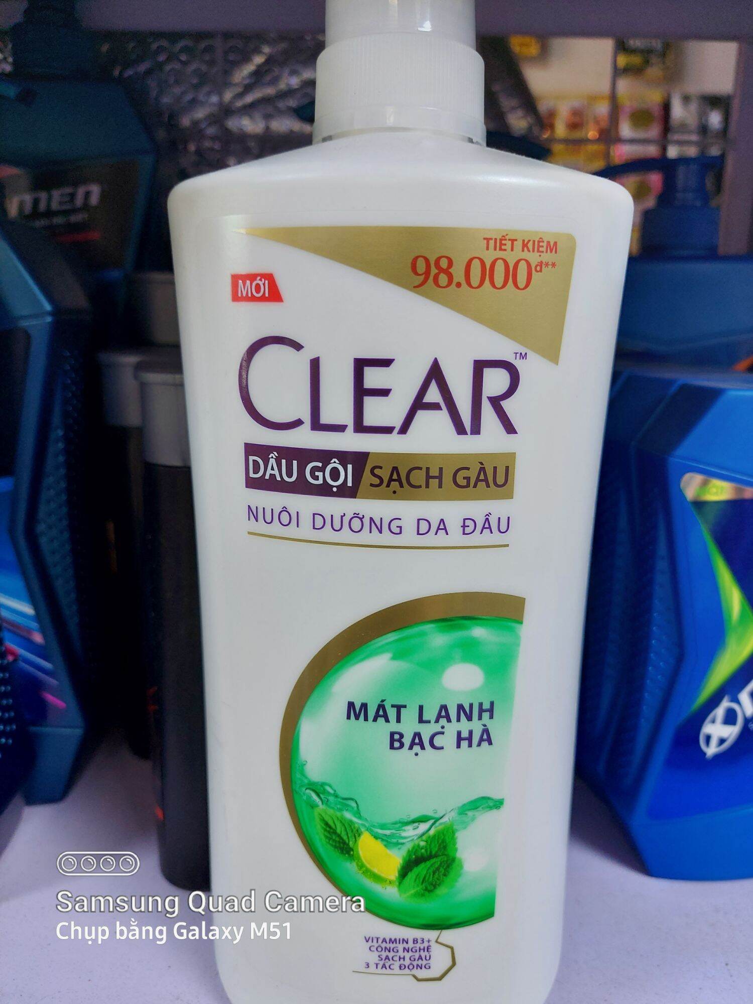 Dầu gội clear 900ml ch