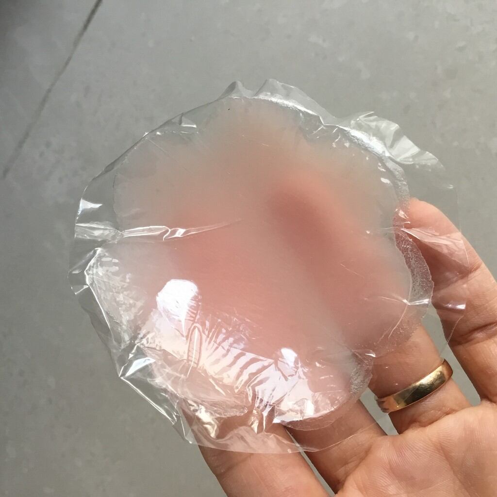 Miếng dán ngực "nhũ hoa" Silicon hộp thiếc (5 cặp)