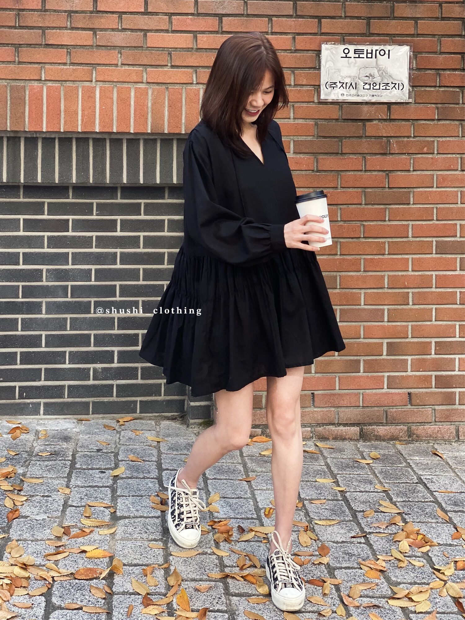 Nandy Dress - Đầm Linen Babydoll ( ảnh chính chủ )