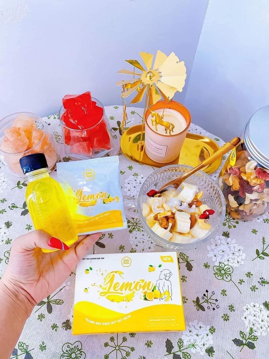 BỘT HOÀ TAN VỊ LEMON