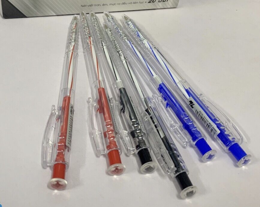 Set 10 Cây Bút Bi Thiên Lộc (có 3 màu, nét: 0,5mm)