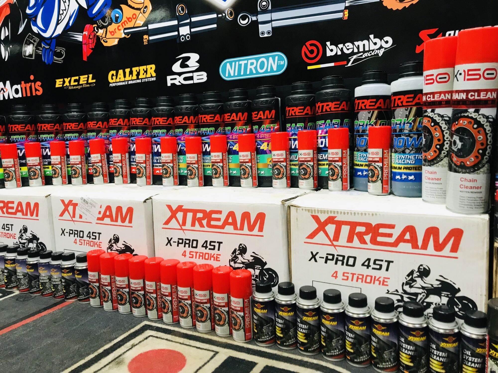 [CHỐNG VĂNG] chai xịt dưỡng sên xe máy XTREAM X2 mini 200ml .