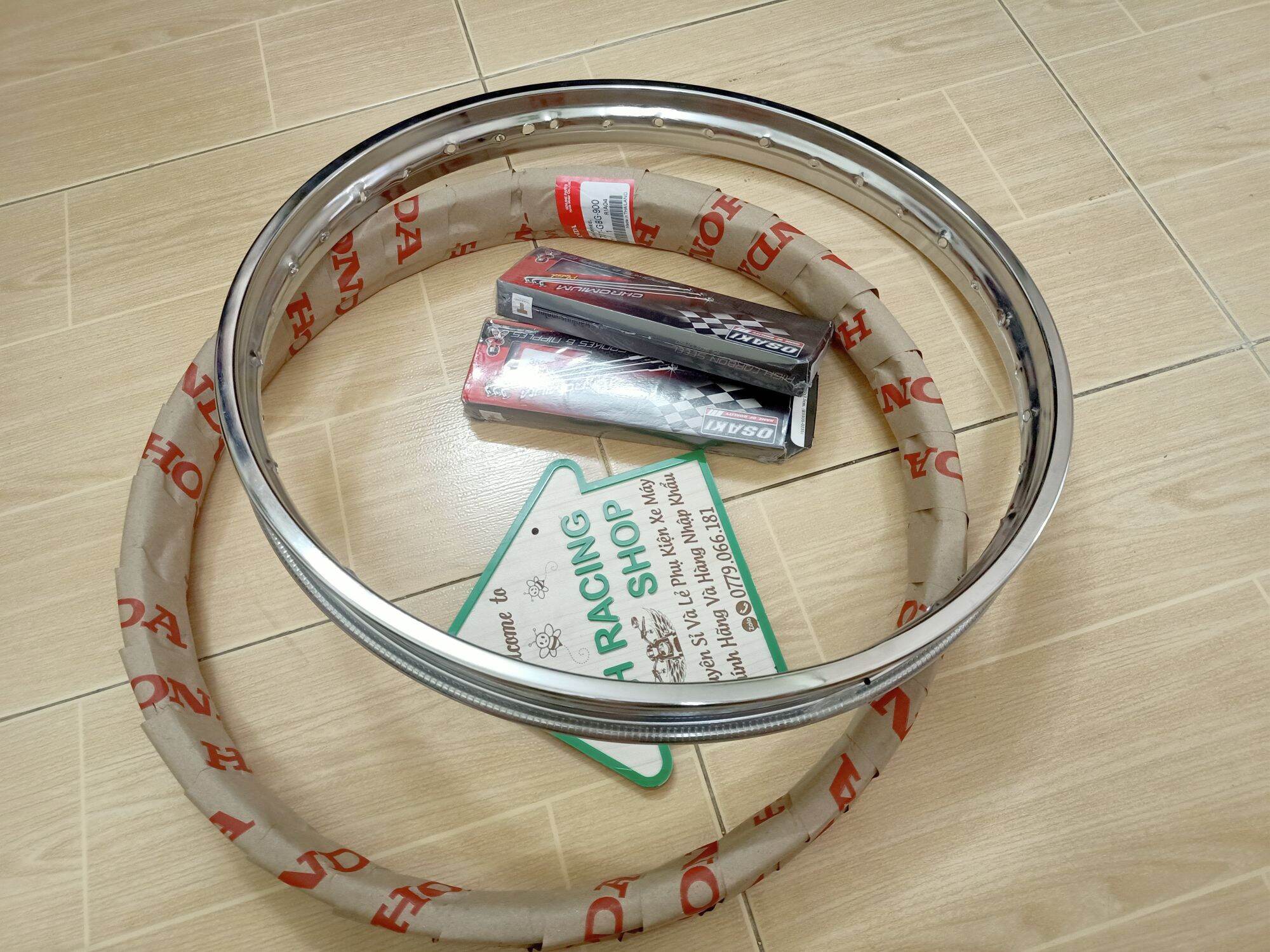 CẶP NIỀNG SIAM GOSHI SIZE 1.2&1.4 NHẬP THÁI LAN KÈM THEO 1 BỘ CĂM TRƯỚC SAU OSAKI LOẠI 1 KHÔNG RỈ SÉT GẮN CÁC DÒNG XE MÁY NHANH TAY MUA NGAY HÀNG MỚI CHẤT LƯỢNG TOP GIAN HÀNG UY TÍN