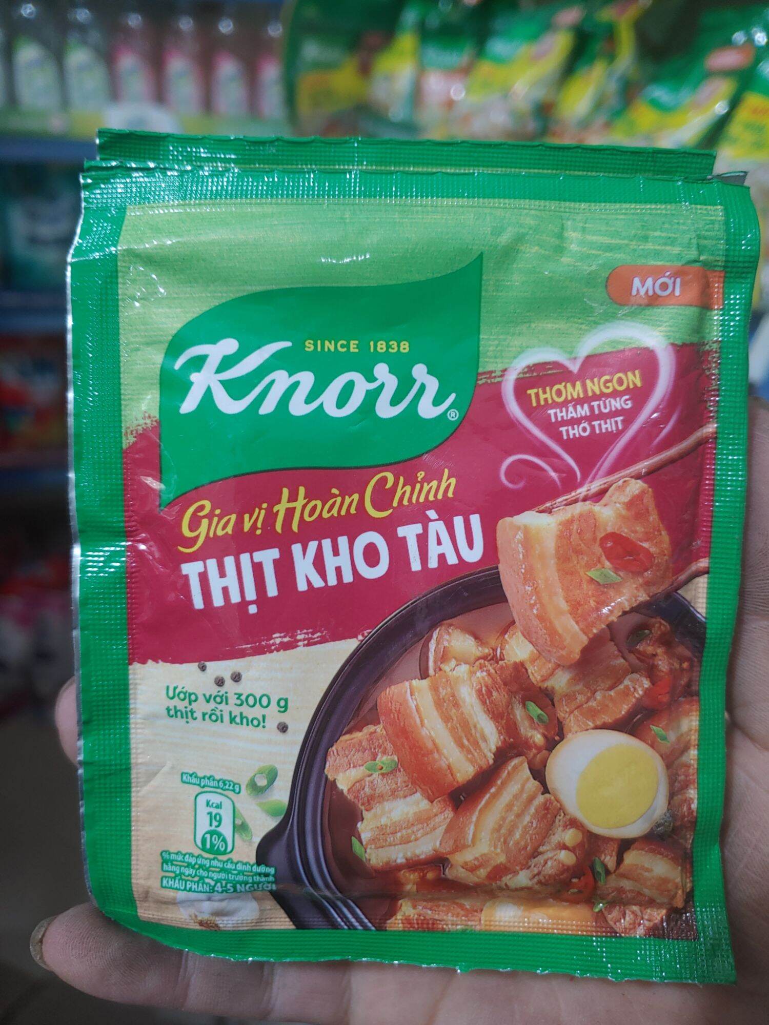 Thịt kho tàu Knorr