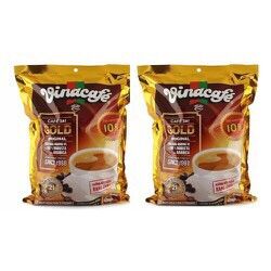 Combo 2 túi cà phê sữa vinacafe gold original 3 in 1 gói 480g