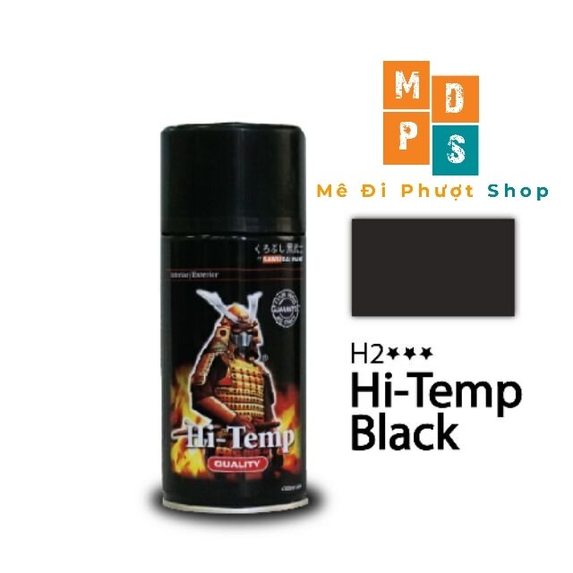 _ h2 _ chai sơn sịt chịu nhiệt màu đen _ sơn sịt samurai chính hãng _ h2