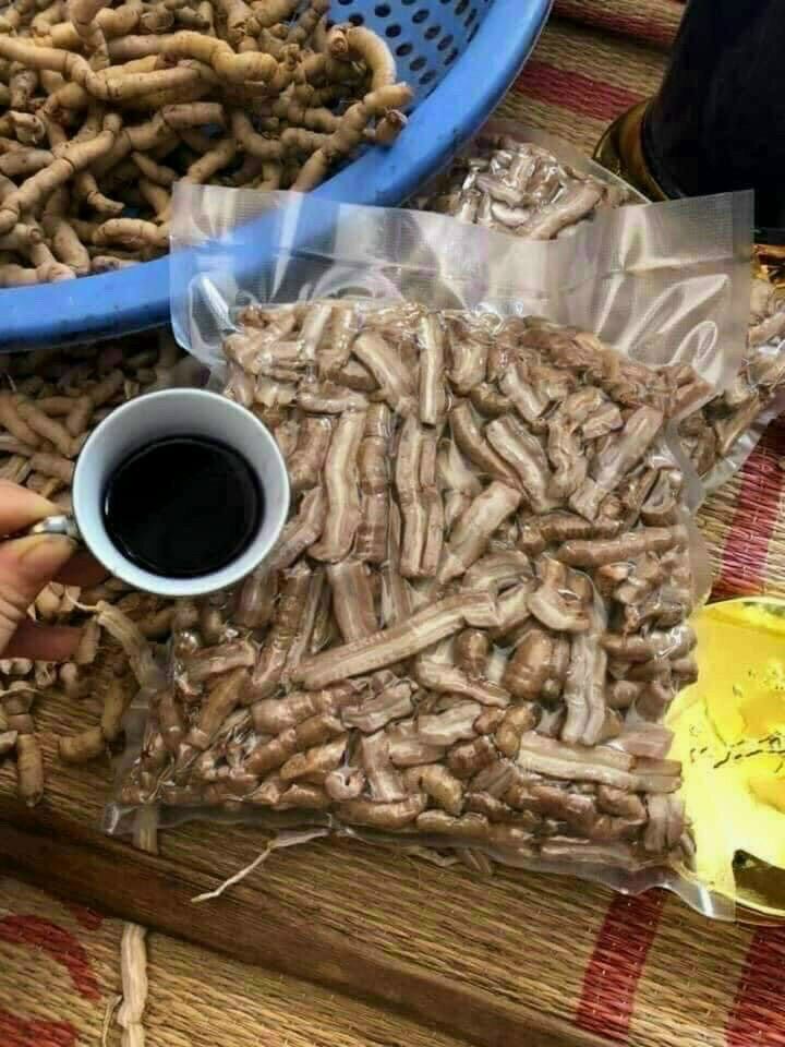 Ba kích tím ( đã tách bỏ lõi, hút chân không 1kg)