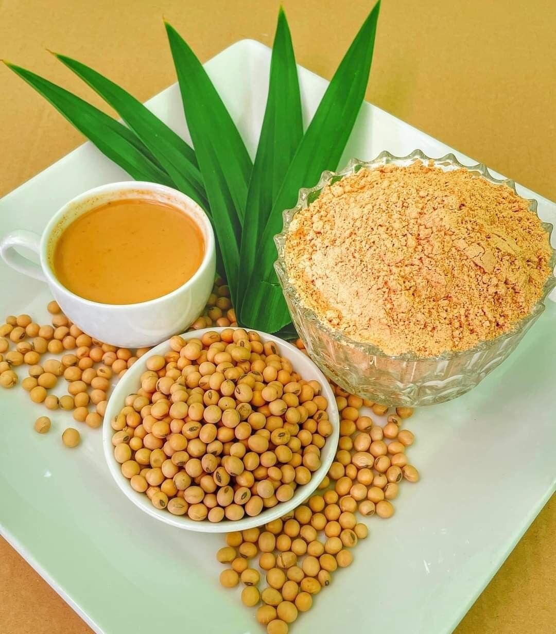 Bột đậu nành rang xây nguyên chất 500gr