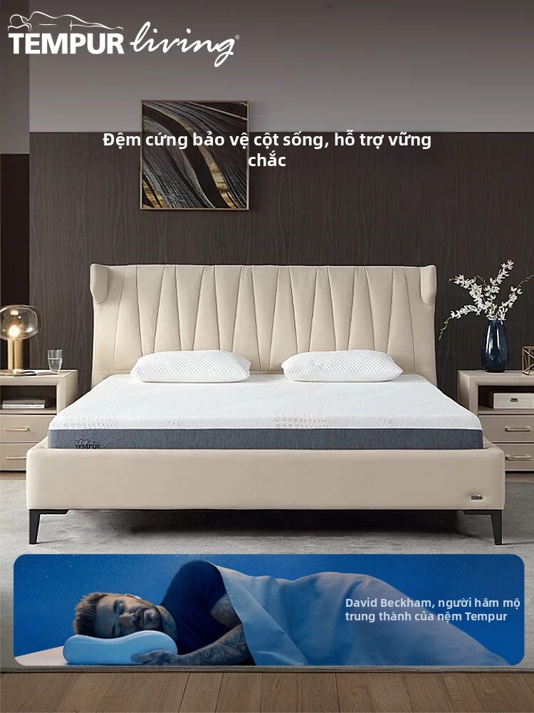 TEMPUR | Hypoallergenic Dust Mite Resistant Memory Foam Mattress Spine Support Giá 43,825,000 Đồng*Miễn phí vận chuyển