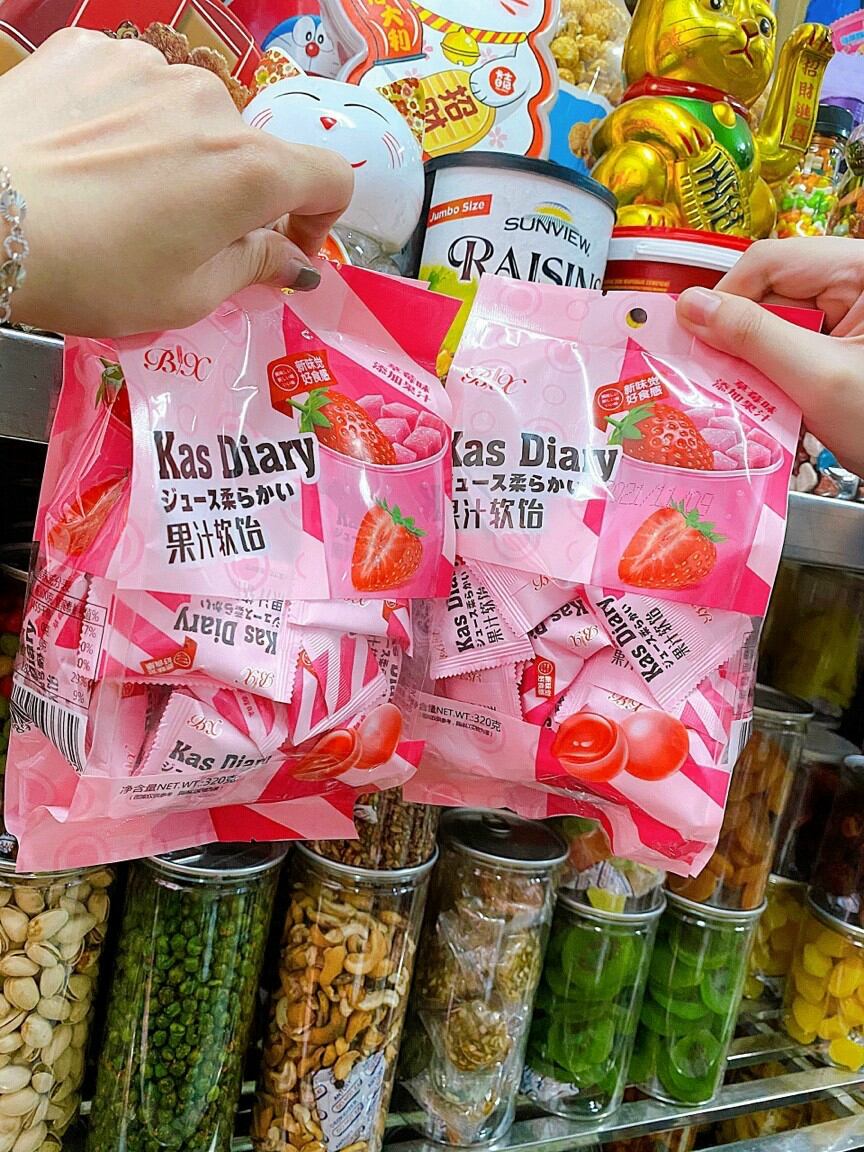 KẸO DẺO NƯỚC ÉP TRÁI CÂY TƯƠI KAS DIARY