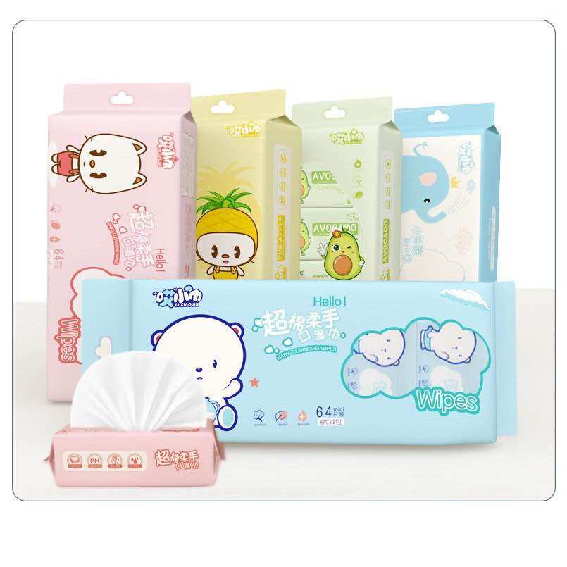 Khăn Ướt Bỏ Túi Mini Gói 8 Khăn