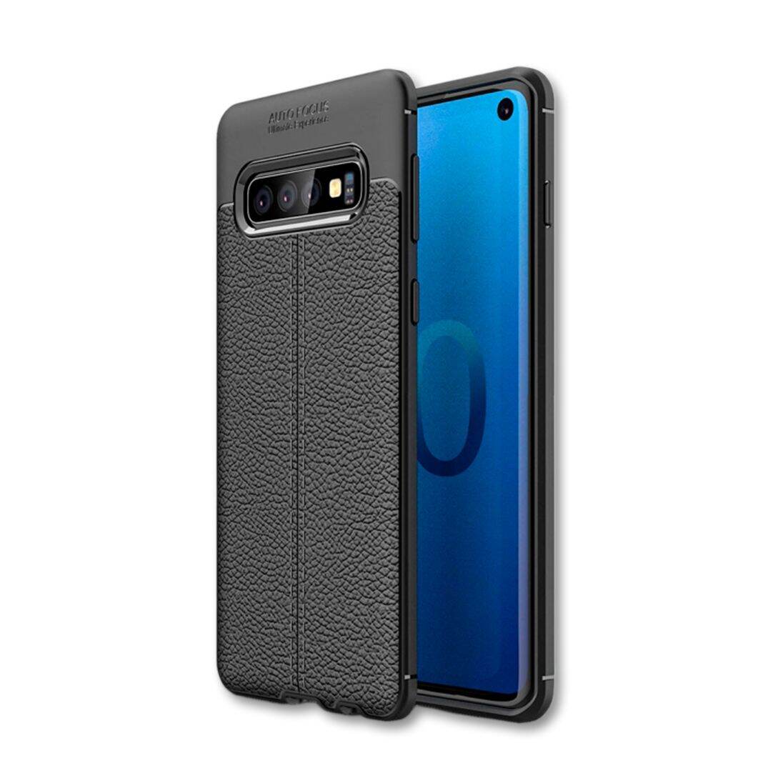 Ốp lưng vân da auto focus cho samsung galaxy s10, ốp lưng samsung s10