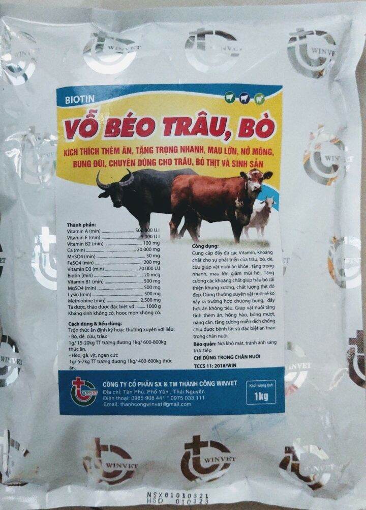Vỗ Béo Trâu, Bò, Dê