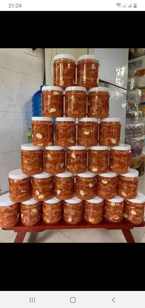 Mắm Tép Nhà Làm có đu đủ 1kg