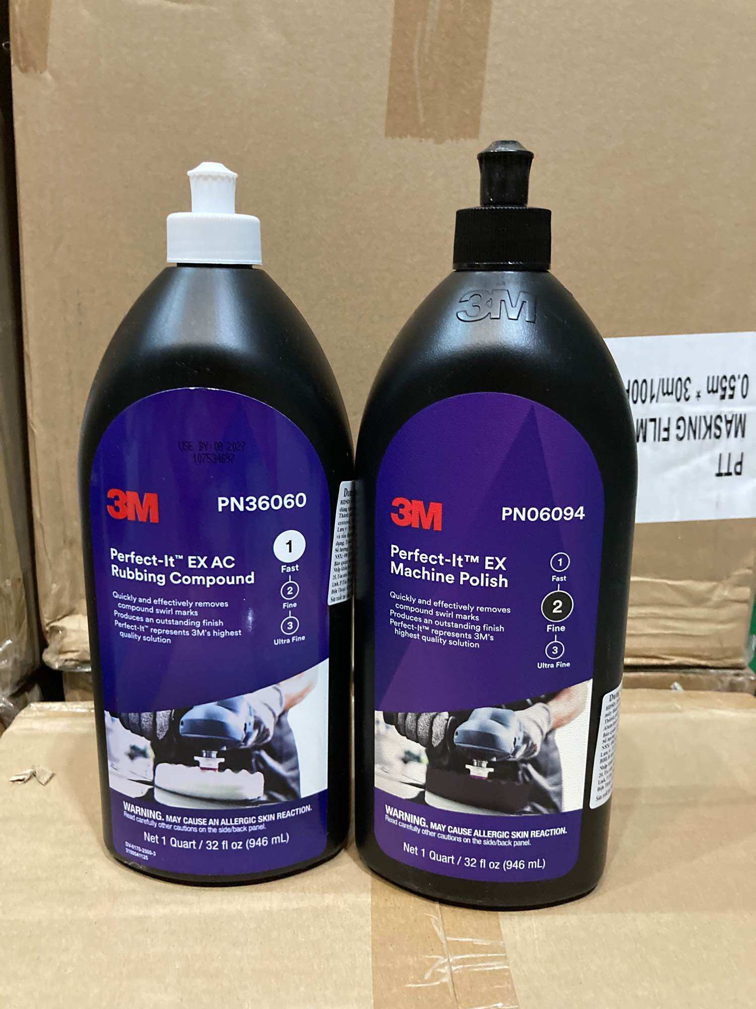 Xi Đánh Bóng Bước 2 (3M 06094 gốc nước 1L)