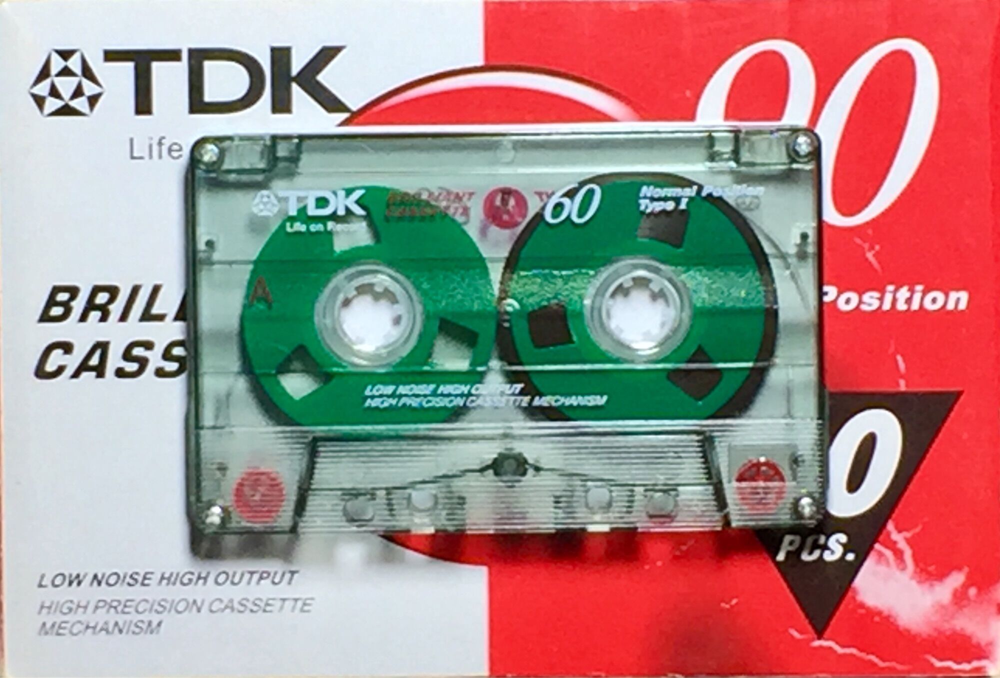 Băng cassette REEL nhựa (5 cái 5 màu NEW)