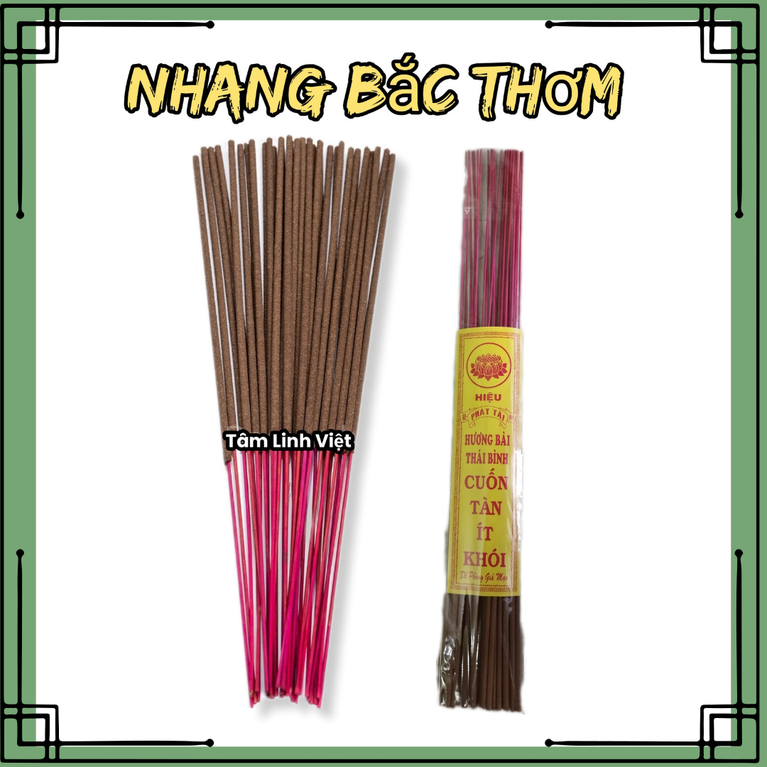 Nhang bắc thơm cuốn tàn ít khói hiệu phát tài