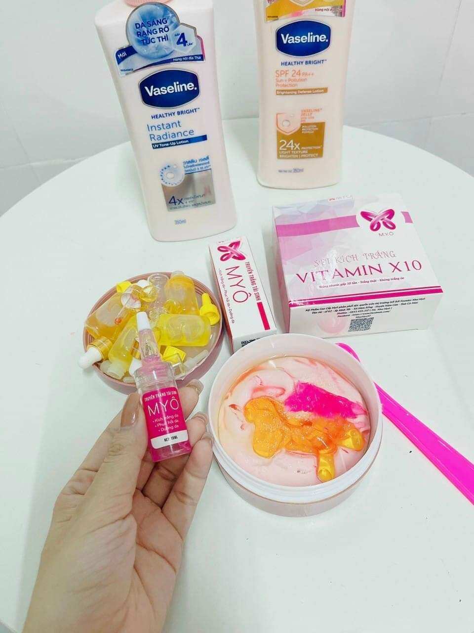 𝐒𝐄𝐓 𝐊𝐈́𝐂𝐇 𝐓𝐑𝐀̆́𝐍𝐆 𝐕𝐈𝐓𝐀𝐌𝐈𝐍 𝐗𝟏𝟎 (2 SET MIỄN SHIP TẶNG HỘP +  MUỖNG TRỘN KEM)