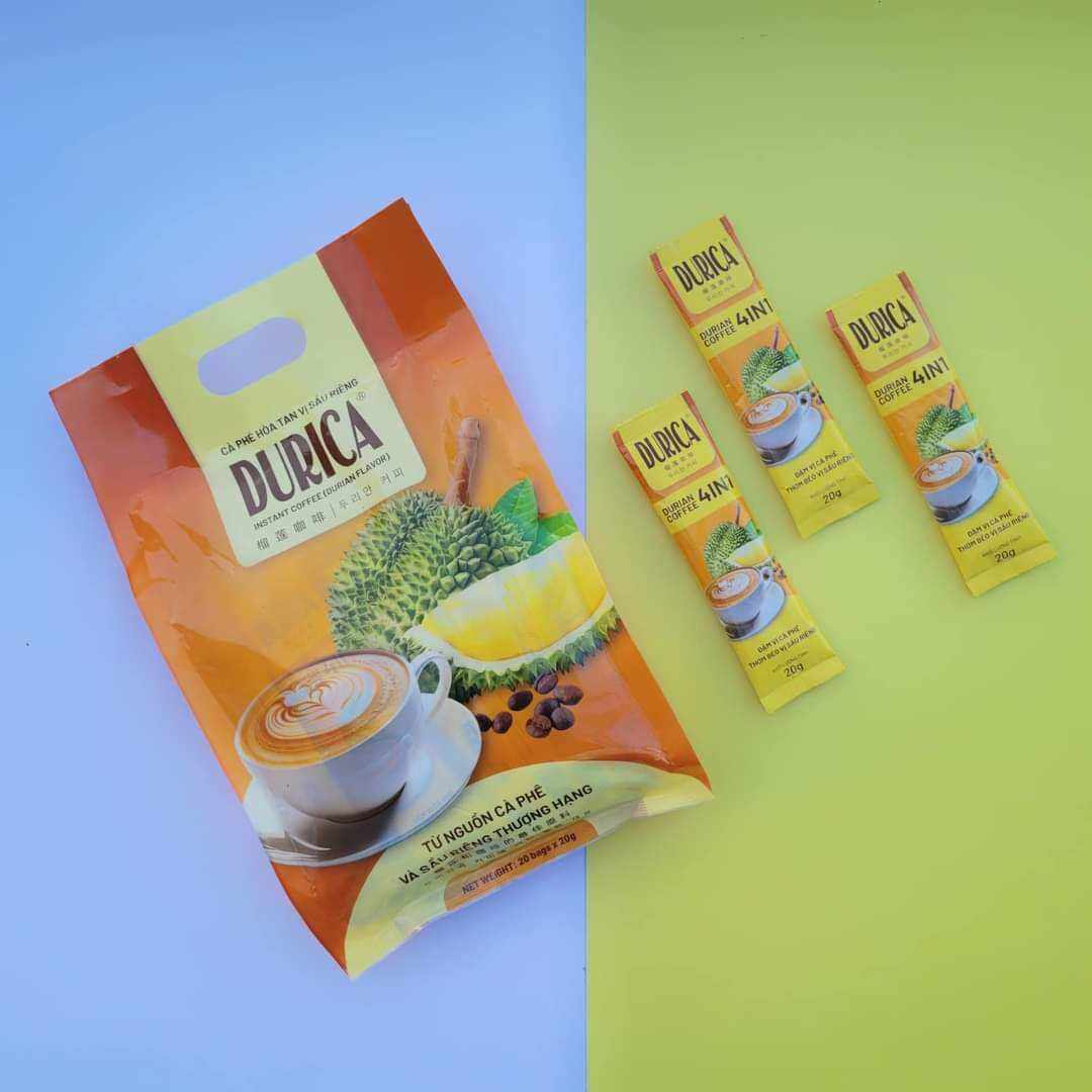 Cà phê hòa tan vị Sầu riêng