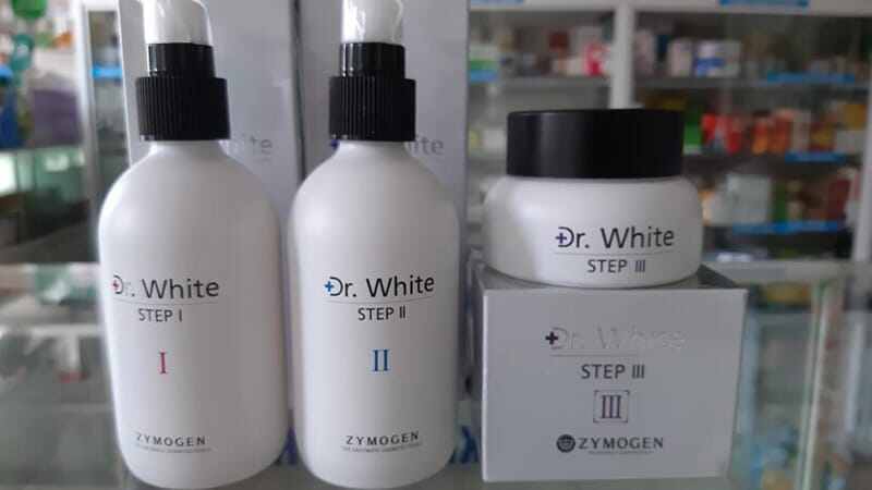 dr white bộ đôi trắng sáng da