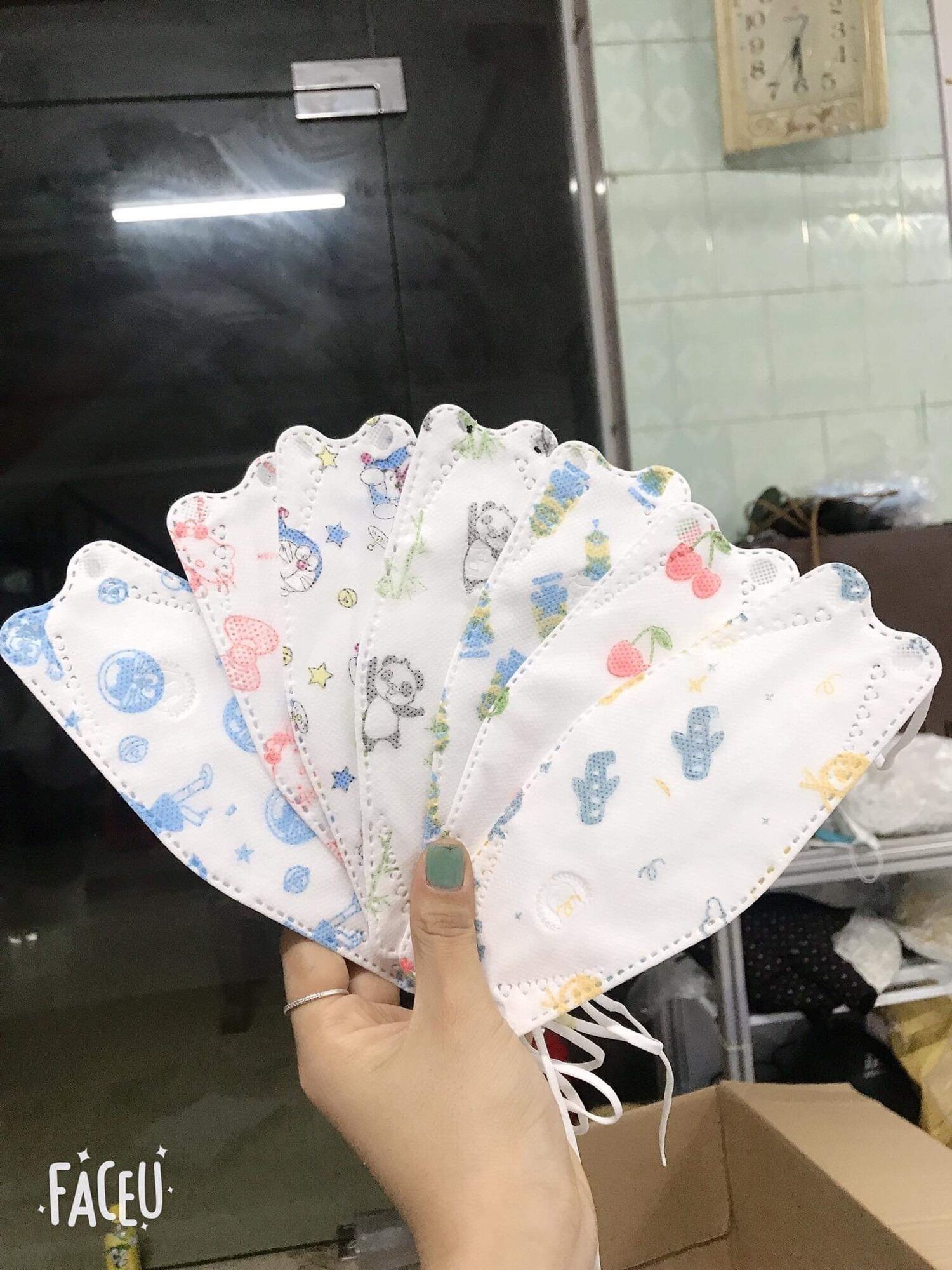 Sỉ 1 thùng khẩu trang KF94 trẻ em Đại Phát (600 chiếc)
