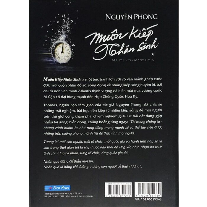 Sách - Muôn Kiếp Nhân Sinh Tập 1 in màu( tặng bookmark)
